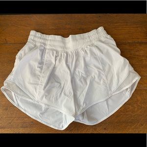 Hotty Hot White Shorts 4” inseam